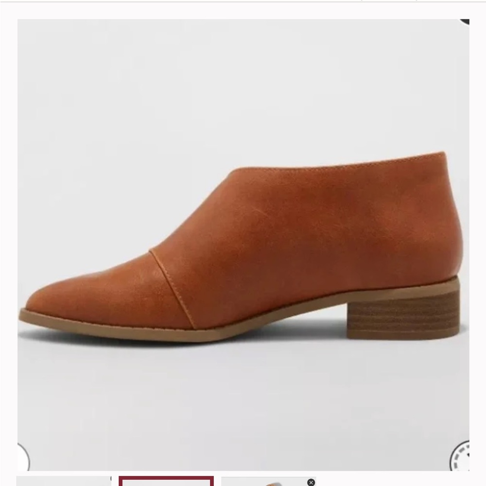 NWOT Universal thread target cutout bootie heels - Picture 4 of 7